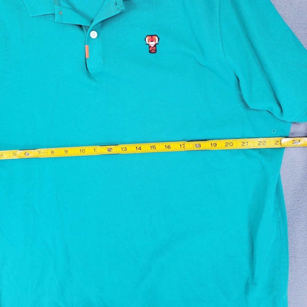 Nike Golf Tiger Woods Frank Polo 2020 Green Masters CJ0880-370 Men's Size XL - Picture 5 of 6